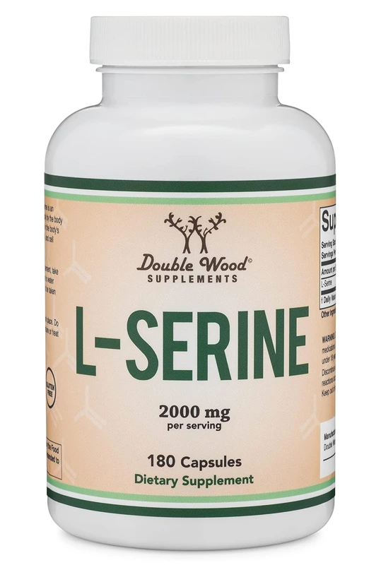 L-Serine 2,000mg per serving - 180 Capsules L-Serine 2,000mg per serving - 180 Capsules